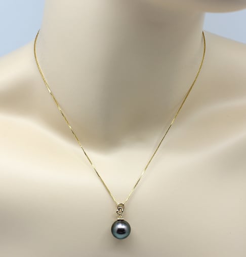 tahitian pearl pendant